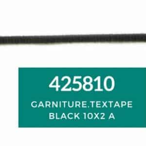 Garniture textape black 10×2 – R425810